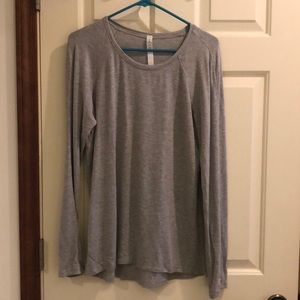 Lululemon sweatshirt shirt size 8 grey